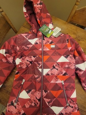 Lego Wear Pink Geometric Cold Weather Jacket Size 13 Years NWT 