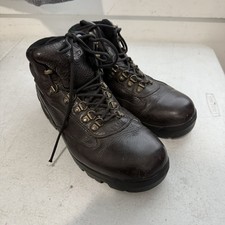 Vintage Nike ACG Kelso Brown Leather Hiking Boots 865038-201 Sz 10 Y2k 2002