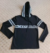KTZ Black Line Ribbon Extr Slim Men's Hoodie UK Size M