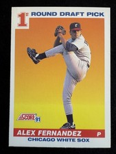 1991 Score Alex Fernandez (#382) NM Rookie Card ^GRUMPYBUCK^. rookie card picture