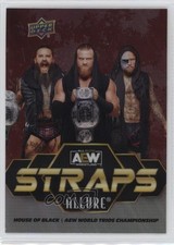 2024 Allure AEW Straps Crimson Malakai Black Brody King Buddy Matthews 1m4n