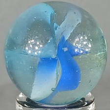 Vintage Imported Hybrid Cat's Eye Marble .60 Inches Near-Mint Condition