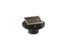 Kohler K-22673-BV Square Brass Tile-In Shower Drain,Vibrant Brushed Bronze NEW
