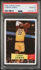 2025 Topps Living LeBron James #1 First Card in Set PSA 10 GEM MINT