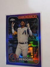 2024 Topps Chrome - Geraldo Perdomo #288 Purple Refractor /250 SP DIAMONDBACKS 