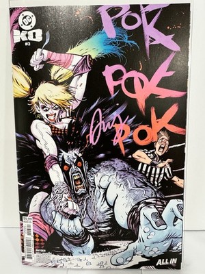 DC K.O. #3 Signed Daniel Warren Johnson Variant Cover DC Comics Autographed
