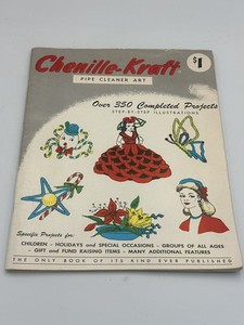 1958 Chenille Kraft Book- Pipe Cleaner Art Michelle Graff, Barry Products
