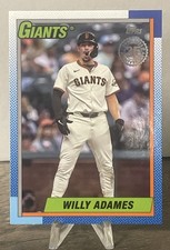 2025 Topps Series 2 - 1990 Topps Baseball Willy Adames #90B2-38 SF Giants