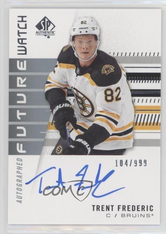 2019 SP Authentic Future Watch Rookies /999 Trent Frederic #183 Rookie Auto RC