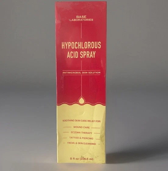236ml Hypochlorous Acid Spray Soothing Skin Relief By Base Laboratories