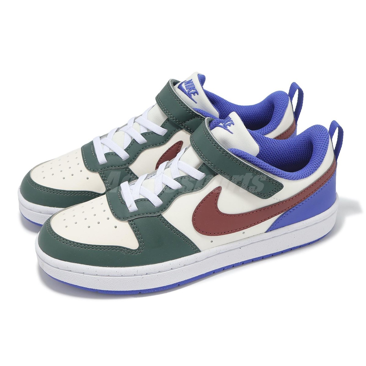 Nike Court Borough Low Recraft PS Vintage Green Sail Kids 