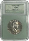 1962 Franklin Half Dollar Proof .50c NTC PF 68 90% Silver