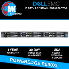 Dell PowerEdge R630XL 10B SFF 1U Server -V2- Choose CPUs/RAM/Drives - Wholesale