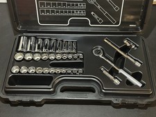 Blackhawk By Proto 38 Inch Drive 34 Piece Mechanic Socket Set - Usa Made Nos