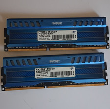 Patriot Viper 3 8GB 2x4GB DDR3-1600 PC3-12800 UDIMM Non-ECC PVI38G160C9K