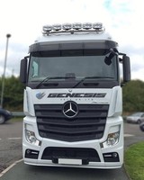 Bragan™ DachträGer + Rechteck-Spotlampen FüR Mercedes Actros 2012+ Classicspace