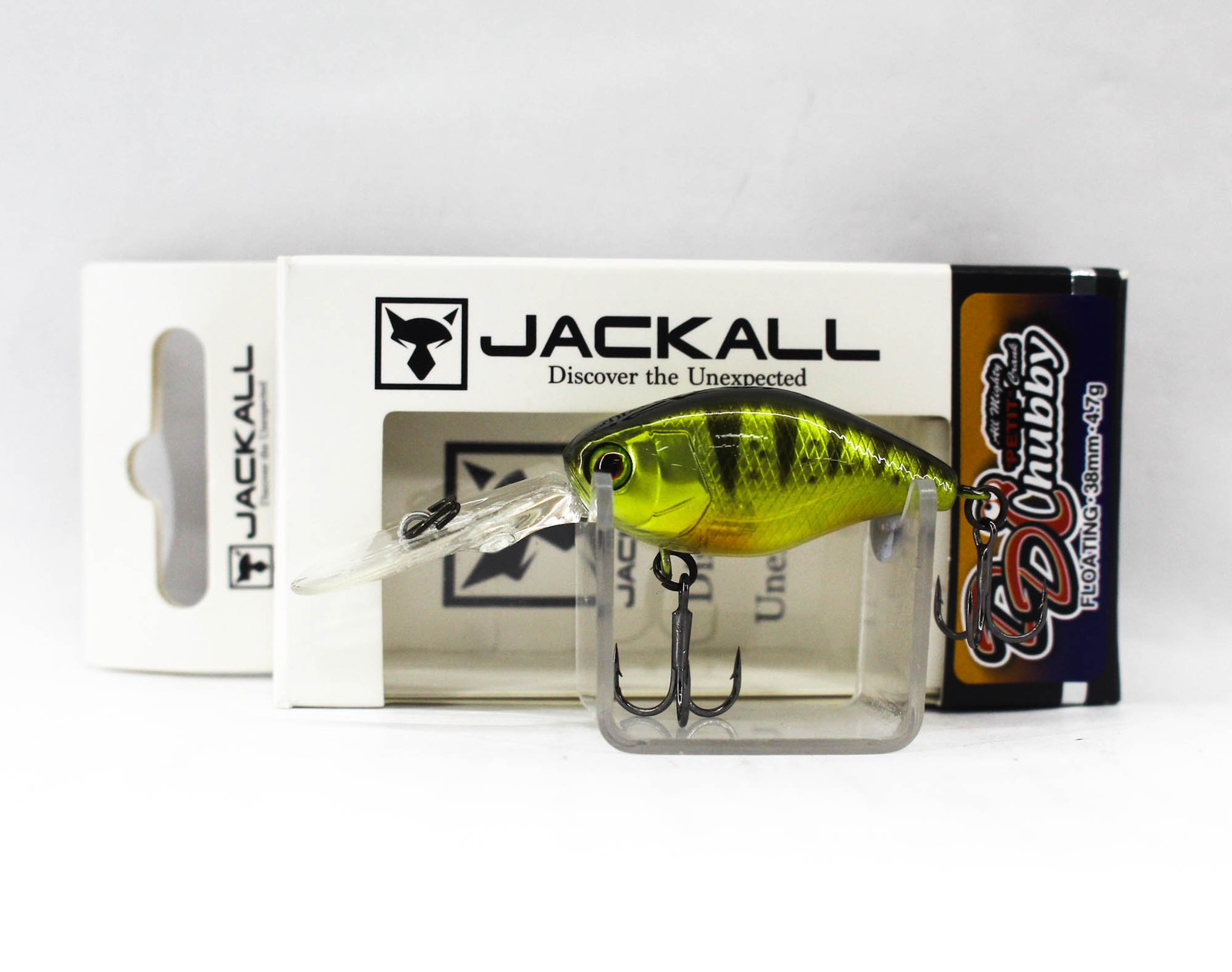 Jackall DD Chubby 38F Floating Lure Ghost G Perch (8268)