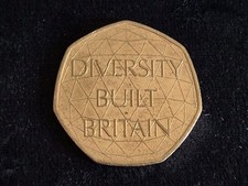 Diversity Built Britain 50p Coin 2020 Fifty Pence