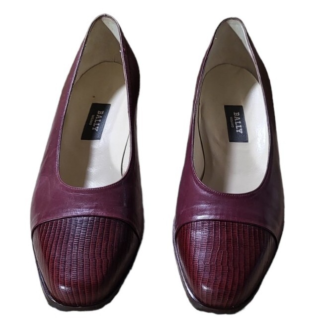 BALLY WOMEN'S LEATHER COURT SHOES SIZE US
