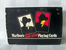 1991 MARLBORO MAN Cigarettes Wild West Poker Playing Cards SEALED Phillip Morris