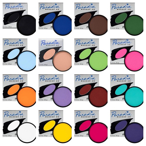Mehron Paradise AQ Face Body Paint Make Up