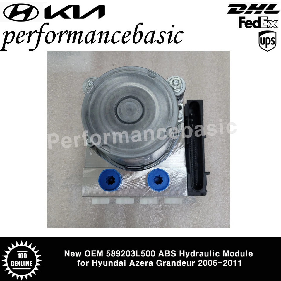 New OEM 589203L500 ABS Hydraulic Module for Hyundai Azera Grandeur 2006-2011 - Imagem 3 de 4