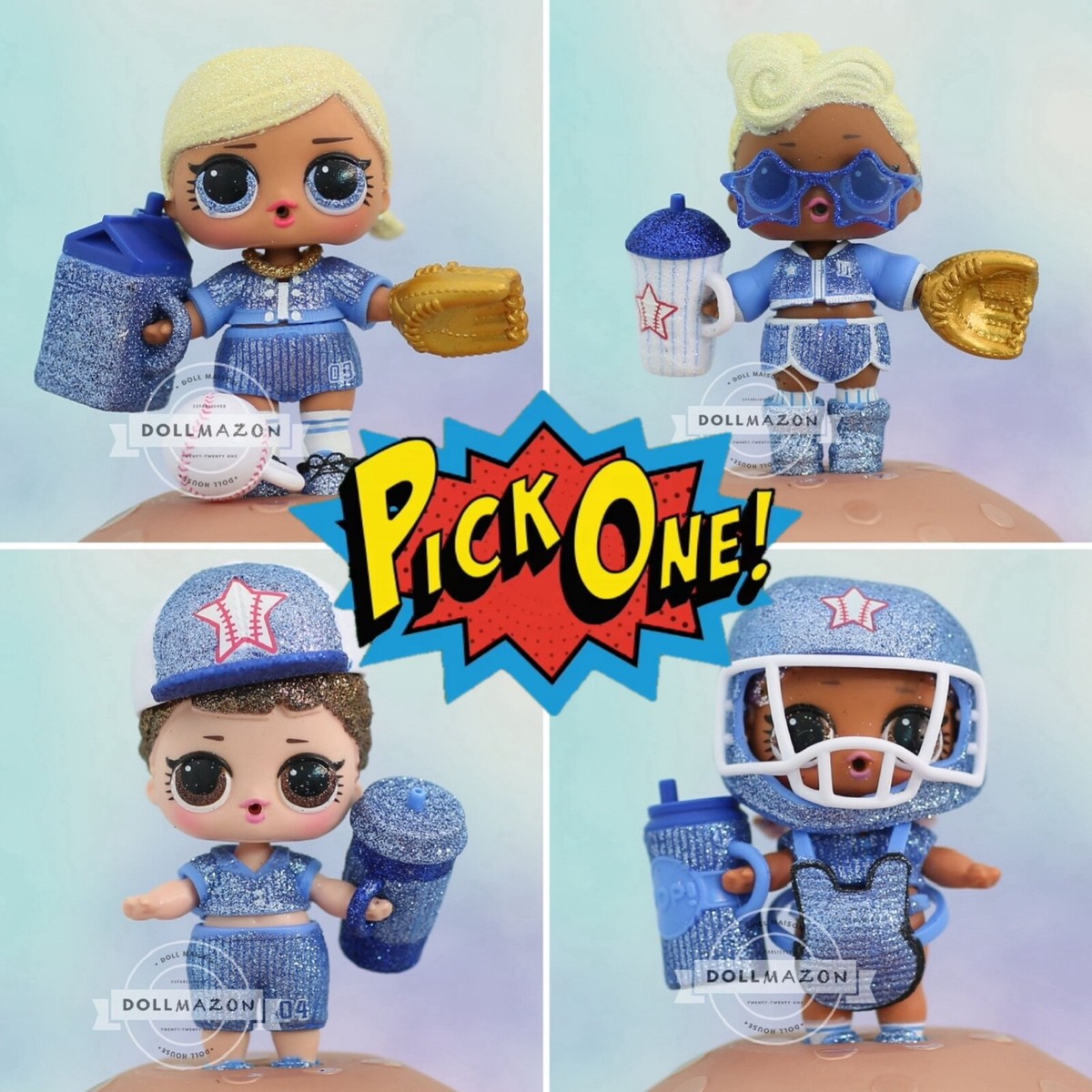 PICK 1: Shorty/Funky/Sleeping LOL Surprise Doll All