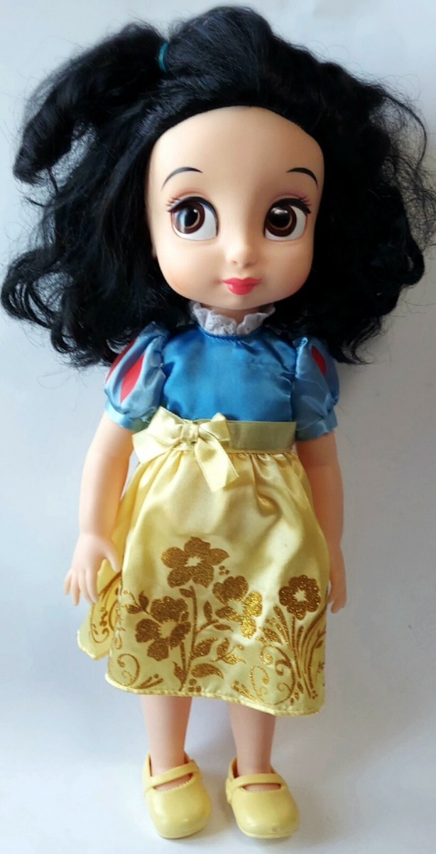 DISNEY STORE ANIMATOR DOLL BABY TODDLER SNOW WHITE PIG TAILS
