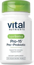 Hyperbiotics PRO-15 Probiotic Digestive Supplement - 60 Pearls