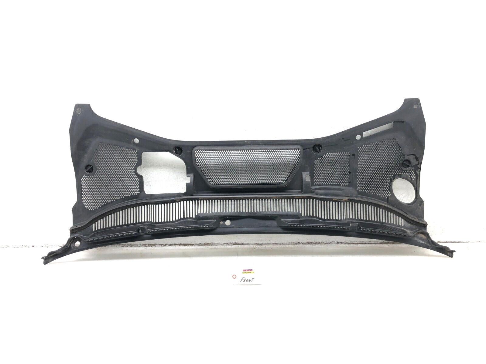 2014-2018 BENTLEY FLYING SPUR FRONT WINDSHIELD COWL VENT GRILLE COVER PANEL OEM