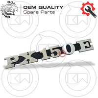 Typenschild Zierleiste Emblem Seitlicher Schriftzug Piaggio Vespa PX 150 E