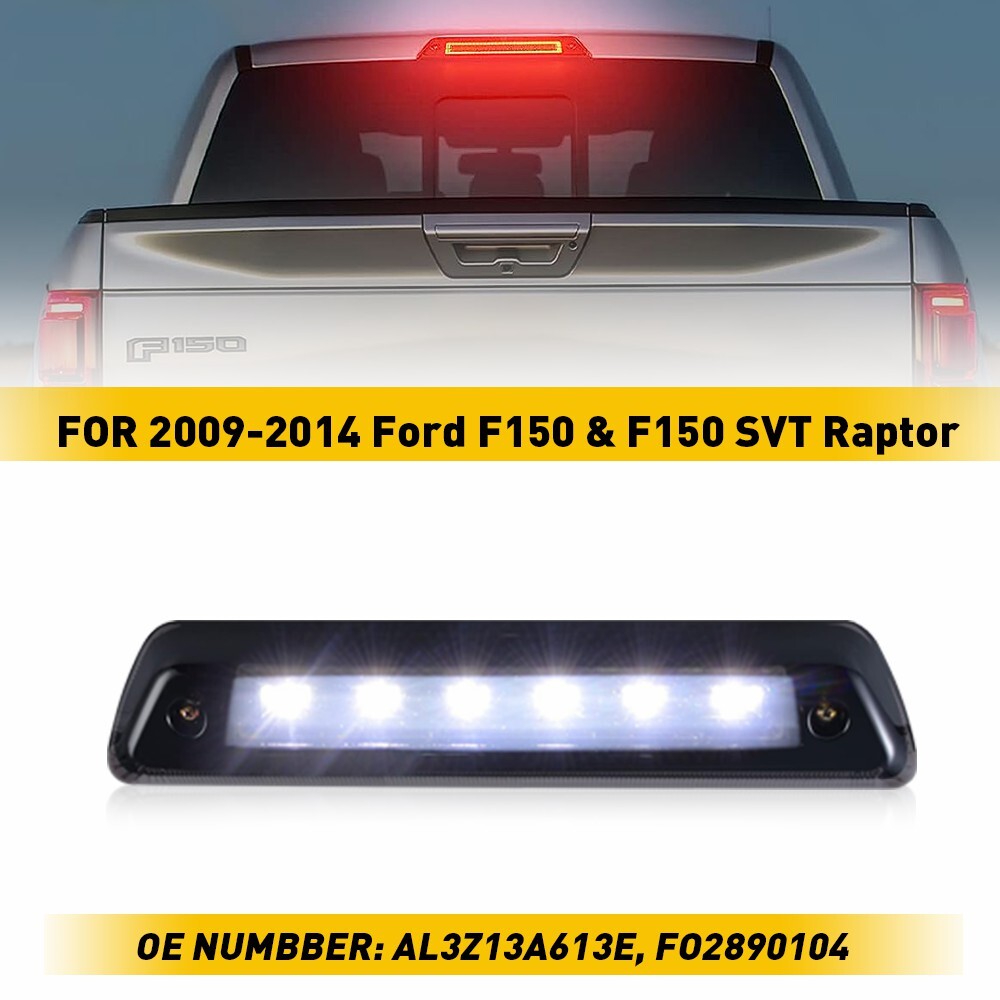 2009-2014 Ford F150 LED Third Brake Light Cargo Tail Lamp by AUXITO