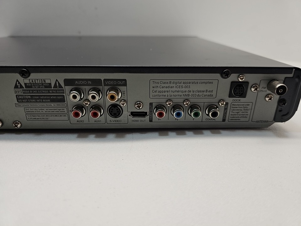 Philips HTS3565d/37 Ch HDMI DVD Home Theater Surround Sound 6 Speakers