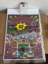 1968 San Francisco Inter. Pop Festival Concert Poster  mint COA SUPER POSTER