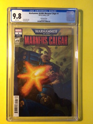 Warhammer 40,000 Marneus Calgar #1 Gist Variant CGC 9.8 Rare 40K Marvel 2020