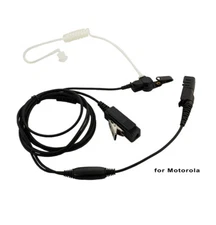Wholesale 2-Wire Acoustic Tube PTT Earpiece for Motorola Radios DEP550 XPR3500e