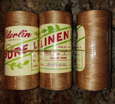 Ederer Inc. Ederlin Pure Linen Biscuit Beige Quarter Pound Spool B7