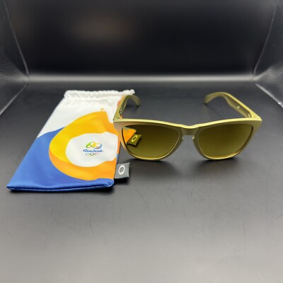 Oakley Frogskin Rio 2016 Gold w/24k Gold Iridium Lenses