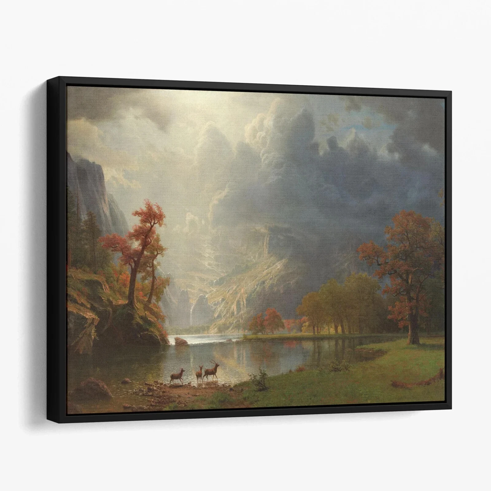 Sierra Nevada Morning (1870) by Albert Bierstadt Landscape Canvas Print Wall Art
Opens in a new wind