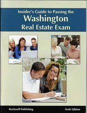 Insider's Guide to Passing the Washington Real Estate Exam - 6th edition - GOOD