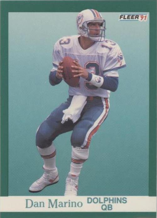 Dan Marino Miami Dolphins Football Sports Trading Cards
