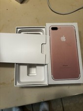 iPhone 7 Plus Rose Gold 128gb EMPTY BOX ONLY