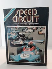 Speed Circuit; AH sports boardgame High Speed Auto Racing Vintage