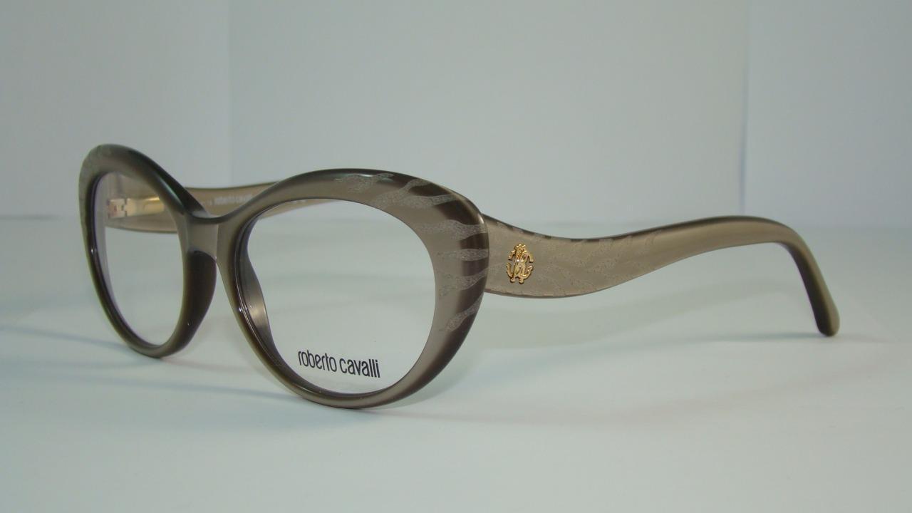 Roberto Cavalli DESROCHES RC 779 057 Shiny Grey Eyeglasses Frames Size 52