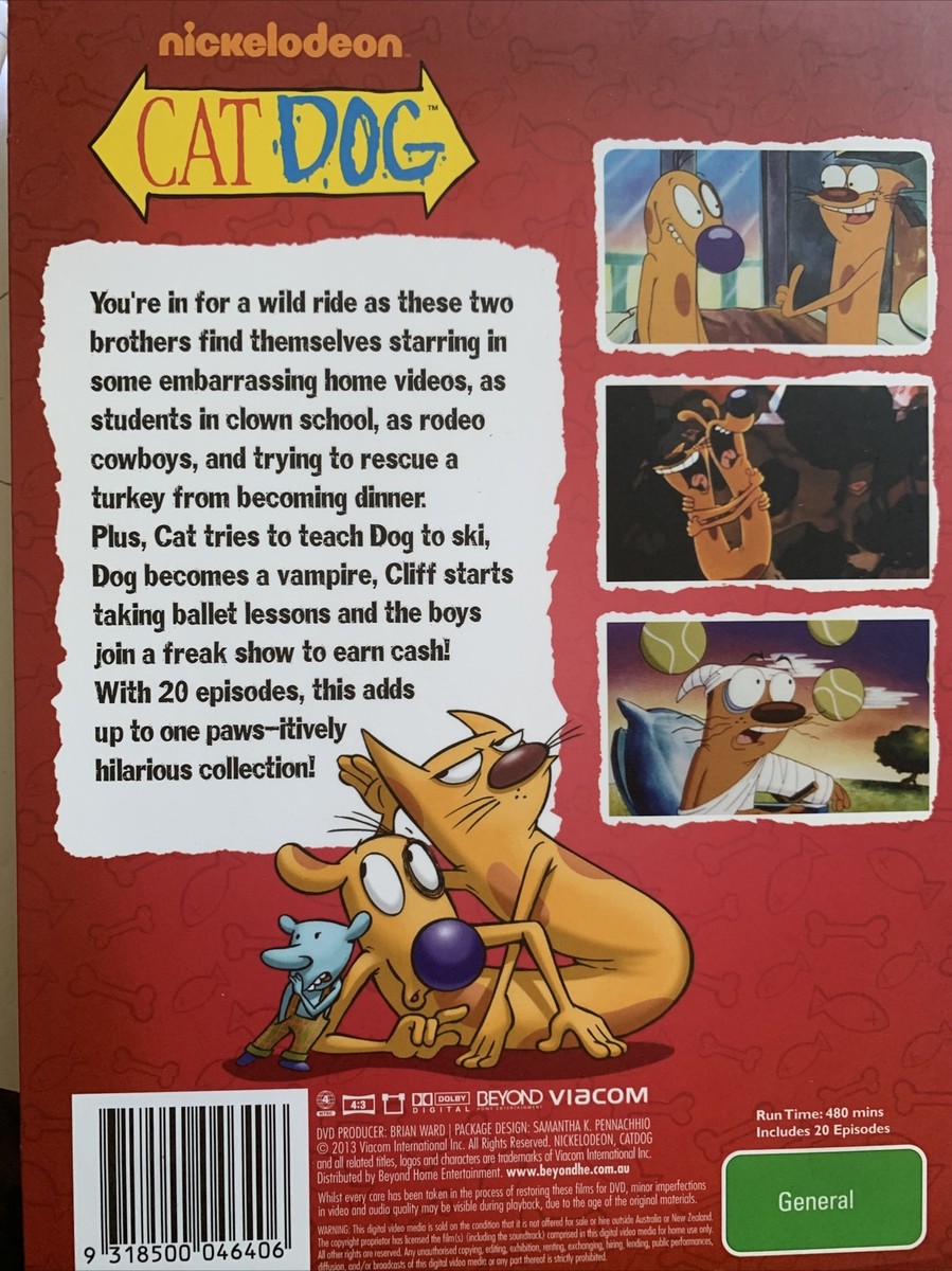 DVD NEW: CatDog (2nd Season) - 1998-05 Animated Slapstick Surreal