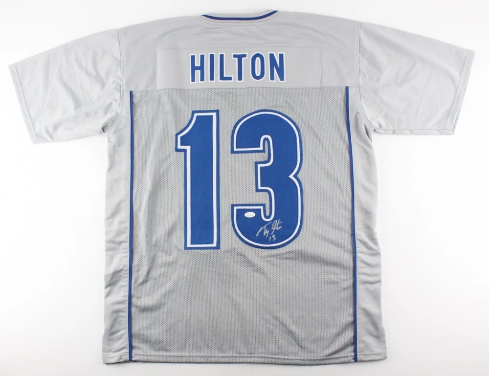T. Y. Hilton Signed Colts Jersey JSA Hologram 3 Pro Bowl 2014