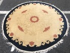 AN ART DECO DESIGN CHINESE ROUNDED RUG 5’ X 5’ — photo 5