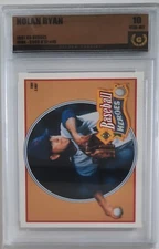 Nolan Ryan 1991 UD Baseball Heroes 1989 5000 K's Golden Grading (GG) 10 Gem Mint