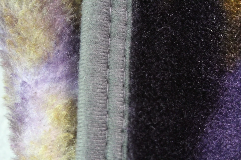 Northwest Wolf Variant 2 Animal Print Reversible Plush Throw Blanket 60”x50” - Image 3 of 4