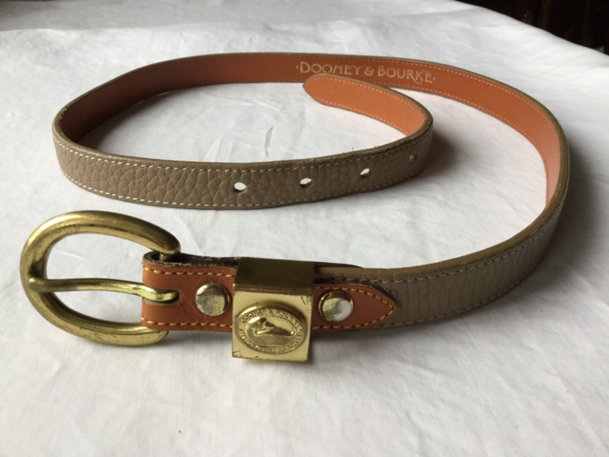 Women\'s Dooney & Bourke ivory leather belt size 30-32 Dooney & Bourke Women main image 4